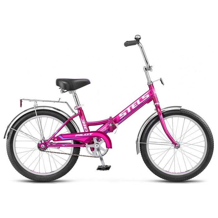 Велосипед 20" Stels Pilot-310, Z010, цвет фиолетовый, размер 13"