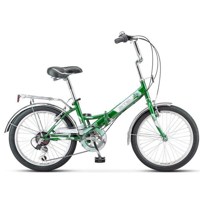Велосипед 20" Stels Pilot-350, Z010, цвет зелёный, размер 13"