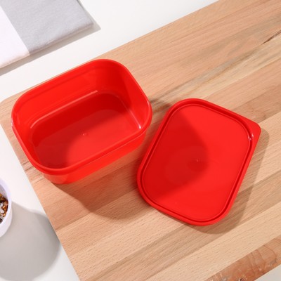 Ланч бокс прямоугольный «Беру еду с собой», 500 мл