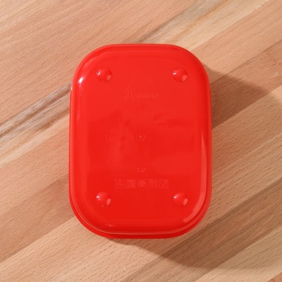 Ланч бокс прямоугольный «Беру еду с собой», 500 мл