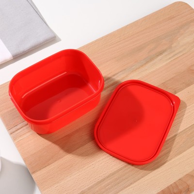 Ланч - бокс прямоугольный «Не перебарщивай», 500 мл