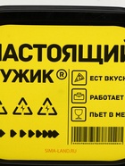 Ланч - бокс прямоугольный «Настоящий мужик», 150 мл 7509343