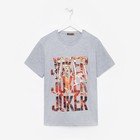 Футболка Joker, цвет серый, размер 44 (S) - фото 21708857