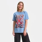 Футболка Joker, цвет голубой, размер 48 (L) - фото 21708958