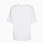 Футболка женская «Мишка», цвет белый, размер one size (46-52) - фото 21709065