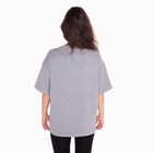 Футболка женская «Мишка», цвет серый, размер one size (46-52) - фото 21709069