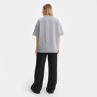 Футболка женская, цвет серый, размер one size (46-52) - фото 21709111