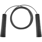 Скакалка с металлическим шнуром Bradex SF 0878, для фитнеса, 3 метра, черная - фото 109901097
