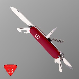 Нож перочинный VICTORINOX Camper, 91 мм, 13 функций, красный 9193951