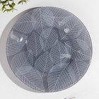 Тарелка «Графи», d=19,5 см, цвет тёмно-серый - Фото 1
