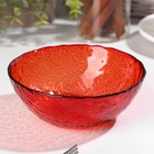 Салатник «Энжой Рэд», d=13 см, цвет красный - фото 60916517