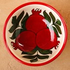 Бульонница узбекская Риштанская Керамика «Гранат», 600 мл, d=15 см, белая, красная - Фото 5