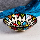 Супница Риштанская Керамика «Атлас», 1.1 л, d=23 см, керамика, разноцветная - Фото 1