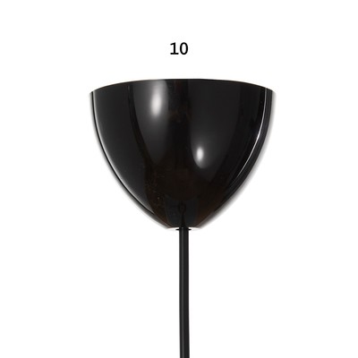 Люстра BayerLux Подвес BayerLux «Пума» 1×40 Вт Е27 черный/коричневый 12×12×70 см