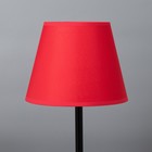 Лампа настольная "Элеонора" 1х15Вт Е27 черный/красный 22х22х42см RISALUX - Фото 4