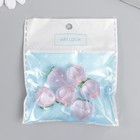 Декор для творчества акрил "Ягодка" набор 6 шт розовый 1,5х1,5х1,6 см - фото 804962133