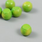 Декор для творчества пластик "Лайм" набор 6 шт зелёный 1,5х1,5х1,6 см - фото 8816834