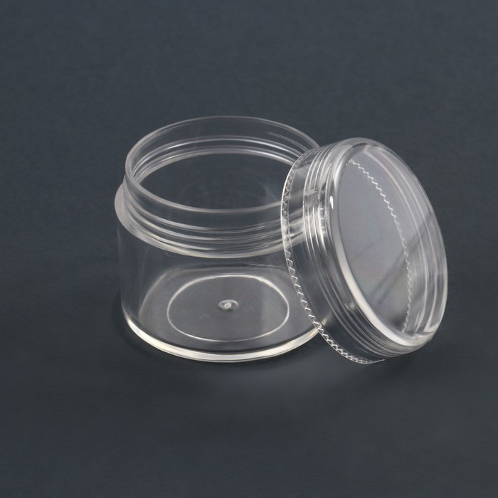 Органайзер для декора, 12 баночек, 17 мл, 16 × 12 × 3,8 см, цвет прозрачный 30090