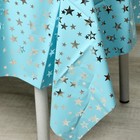 Скатерть «Звёзды», 137 × 183 см, цвет голубой - фото 6665122