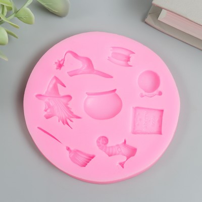 Молд силиконовый «Набор ведьмы», 8 предметов, 8.7×8.5 см