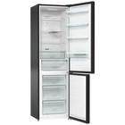 Холодильник Gorenje NRK 6201 SYBK, двухкамерный, класс А+, 353 л, чёрный - Фото 2