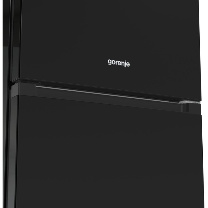 Холодильник Gorenje NRK 6201 SYBK, двухкамерный, класс А+, 353 л, чёрный - фото 51456424