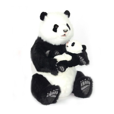 Панда с детёнышем, 80 см