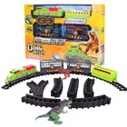 Игровой набор, поезд-экспресс с динозаврами - фото 9882189