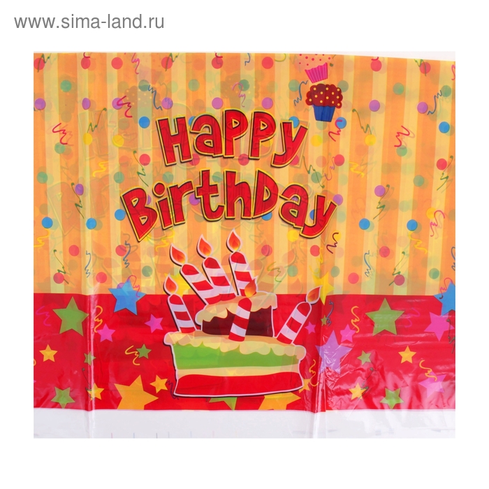 Скатерть «Тортик», 108х180 см - Фото 1