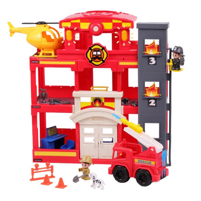 Пожарная станция, игровой набор - Фото 1