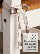 Подушка на стул« Доляна» Forest dwellers, 42×42 см, бежевая - Фото 2