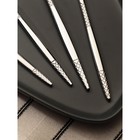 Набор столовых приборов Доляна «Античность», 4 предмета, нержавеющая сталь, серебристый - Фото 3