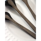 Столовые приборы Magistro Aqua, 4 предмета, нержавеющая сталь, чёрные - Фото 5