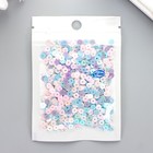 Пайетки "Плоские.Перламутр. Маршмеллоу" набор 10 гр d-4 мм - фото 24596831