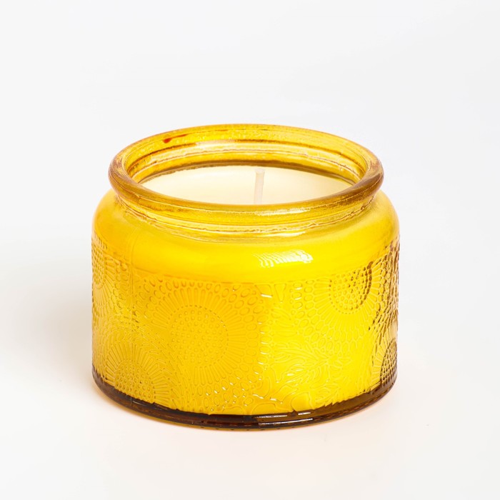 Свеча ароматическая в банке "BORNEO AMBER", 5х7 см, амбра - фото 1903130453