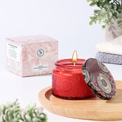 Свеча ароматическая в банке Goji berries, 5×7 см, ягоды годжи