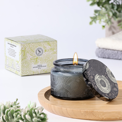 Свеча ароматическая в банке Gardenia, 5×7 см, гардения