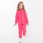 Костюм (джемпер, брюки) детский НАЧЁС, цвет фуксия, рост 104 см - Фото 2
