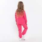 Костюм (джемпер, брюки) детский НАЧЁС, цвет фуксия, рост 110 см - фото 33483305