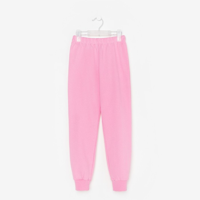 Костюм (джемпер, брюки) детский НАЧЁС, цвет розовый, рост 116 см