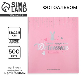 {{photo.Alt || photo.Description || 'УЦЕНКА Фотоальбом на 500 фото 10×15 см «Наша чудесная Доченька»'}}