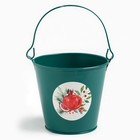 Набор новогодний подарочный Доляна «Гранаты» : полотенце 30×60, лопатка, кисть, губка - Фото 3