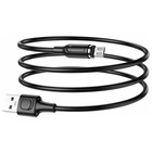 Кабель Borofone BX41, microUSB - USB, магнитный, 2.4 А, 1 м, PVC оплётка, чёрный - Фото 3
