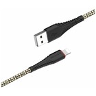 Кабель Borofone BX25, Lightning - USB, 2.4 А, 1 м, нейлоновая оплётка, чёрный 9088742 - фото 13825655
