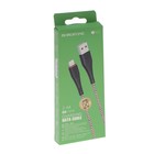 Кабель Borofone BX25, Lightning - USB, 2.4 А, 1 м, нейлоновая оплётка, чёрный 9088742 - фото 13825656