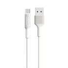 Кабель Borofone BX1, microUSB - USB, 2.4 А, 1 м, PVC оплётка, белый - Фото 2