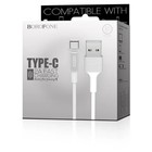 Кабель Borofone BX1, Type-C - USB, 3 А, 1 м, PVC оплётка, белый 9088762 - фото 14471751