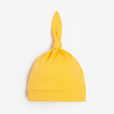 Чепчик (шапочка) детская, цвет жёлтый, размер 48