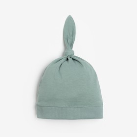 Чепчик (шапочка) детская, цвет зелёный, размер 44
