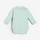 Боди детское, цвет мятный, рост 74 см - фото 41999501